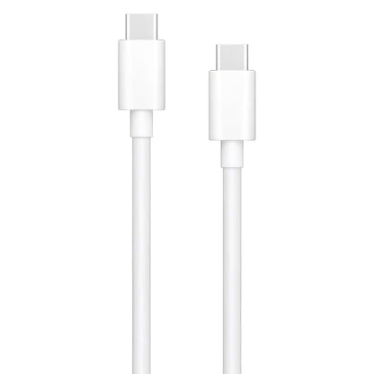 Data and Charging Cable USB-C - USB-C Oppo DL149, 65W, 1m, White