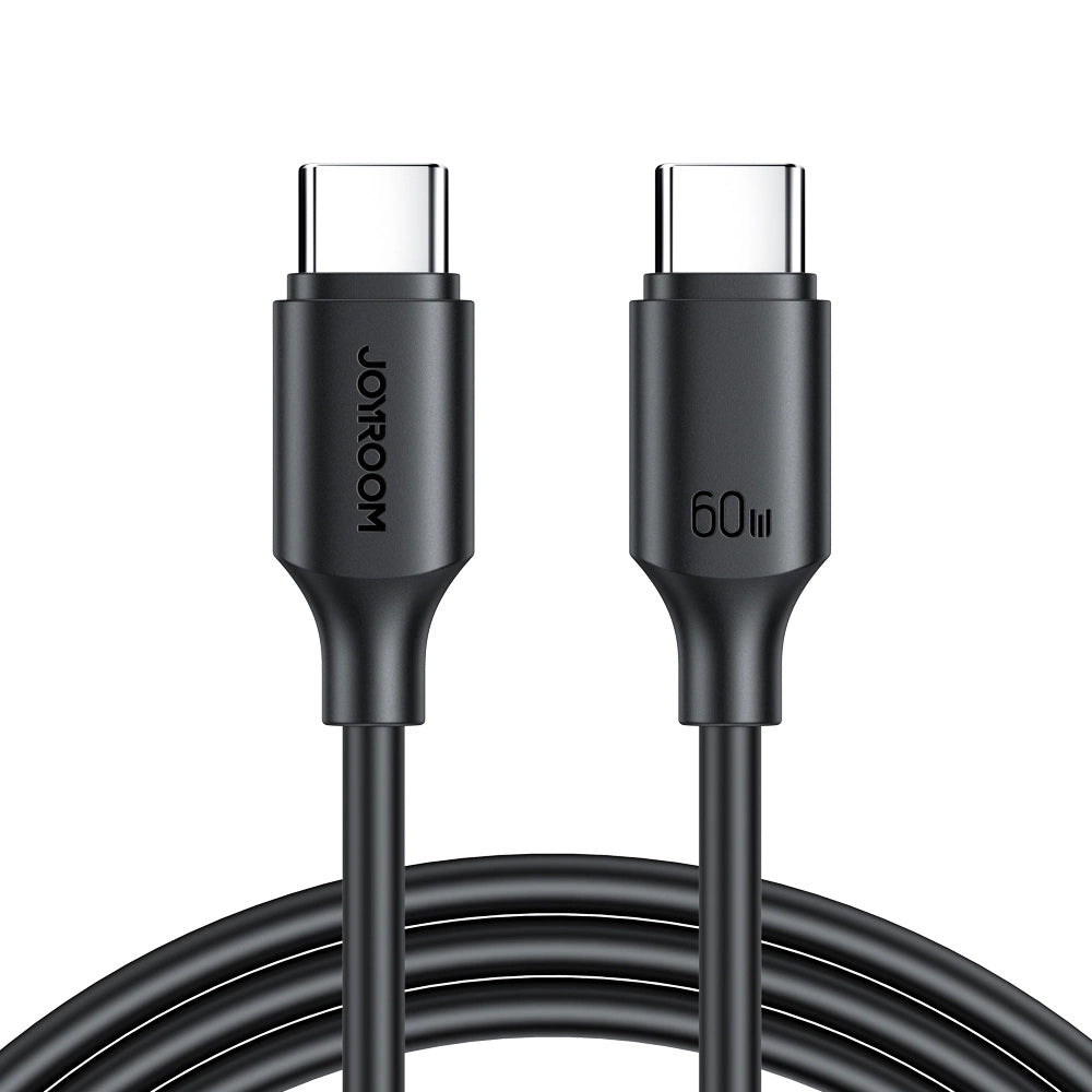 USB-C Data and Charging Cable - USB-C Joyroom S-CC060A9, 60W, 1m, Black