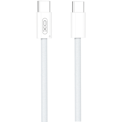 USB-C Data en Oplaadkabel - USB-C XO Design NB-Q260A, 60W, 1m, Wit