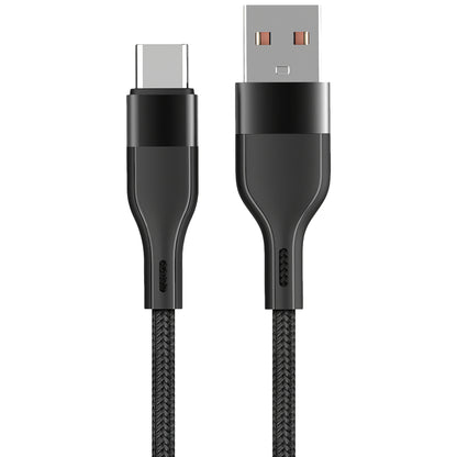 Data and Charging Cable USB-A - USB-C MaXlife MXUC-07, 20W, 1m, Black