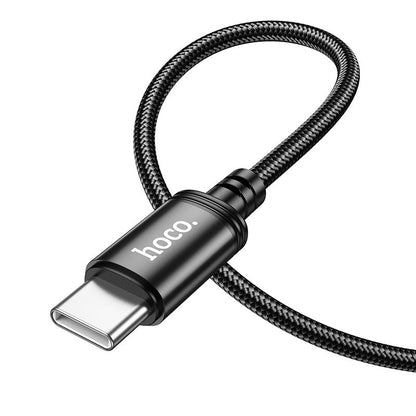 USB-A - USB-C Data- en Oplaadkabel HOCO X89, 18W, 1m, Zwart