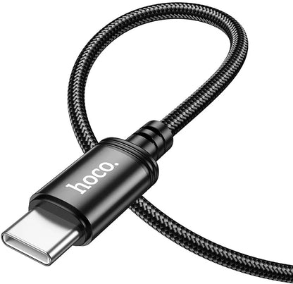 Data- en Oplaadkabel USB-A - USB-C HOCO X89, 18W, 2m, Zwart