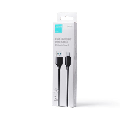 Data- en Oplaadkabel USB-A - USB-C Joyroom S-UC027A9, 20W, 1m, Zwart