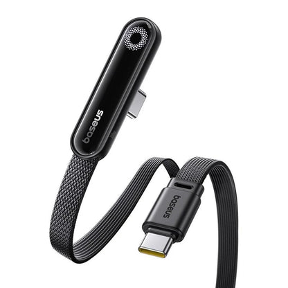 Data- en Oplaadkabel USB-C - USB-C Baseus MVP 3, 100W, 1m, Zwart P10382500121-00