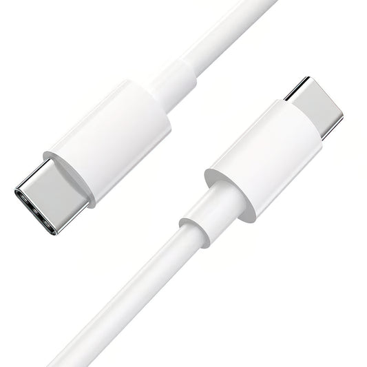 USB-C Data- en Oplaadkabel - USB-C Google, 30W, 3m, Wit