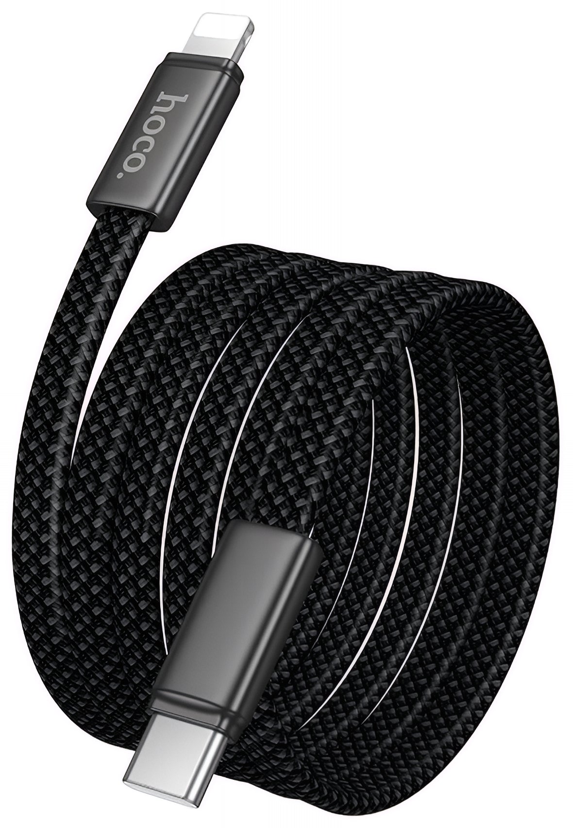 USB-C to Lightning Data and Charging Cable HOCO X125, 30W, 1m, Black