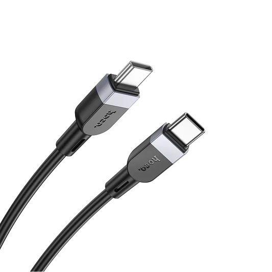 USB-C Data- en Oplaadkabel - USB-C HOCO X109, 60W, 1m, Zwart