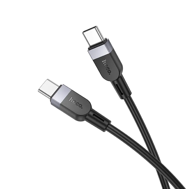 USB-C Data- en Oplaadkabel - USB-C HOCO X109, 60W, 3m, Zwart