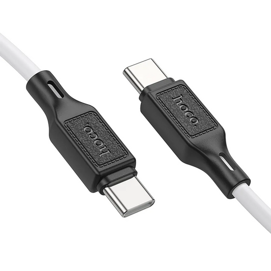USB-C Data- en Oplaadkabel - USB-C HOCO X90, 60W, 1m, Wit