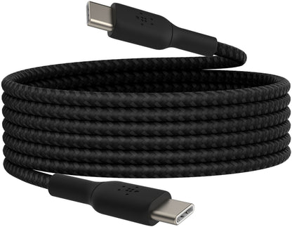 USB-C Data- en Oplaadkabel - USB-C Belkin BoostCharge Pro, 60W, 2m, Zwart CAB004bt2MBK