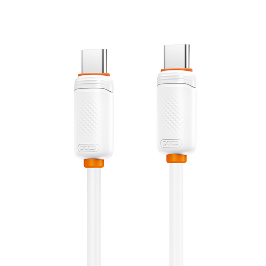 USB-C Data- en Oplaadkabel - USB-C XO Design NB-Q298, 240W, 1m, Wit