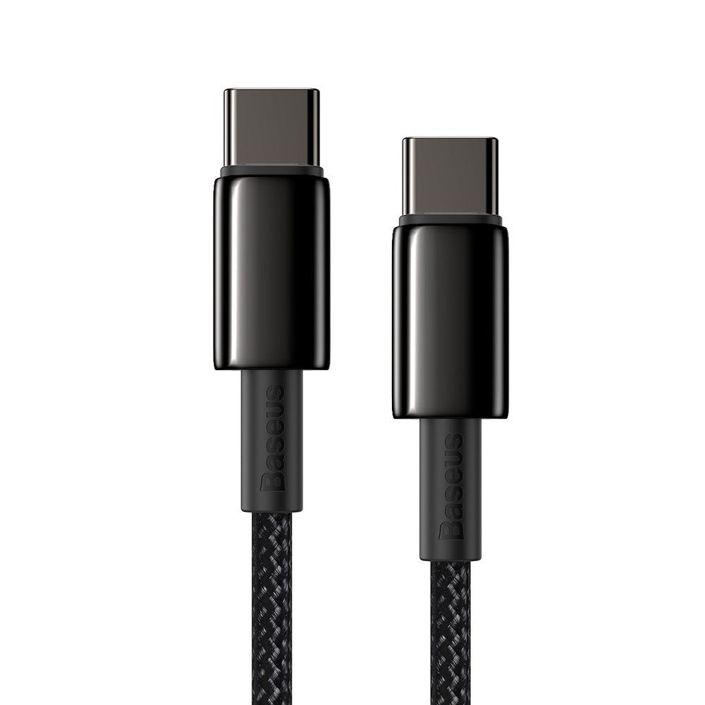 USB-C Data and Charging Cable - USB-C Baseus Tungsten Baseus Tungsten Gold, 100W, 2m, Black CATWJ-A01 CATWJ-A01