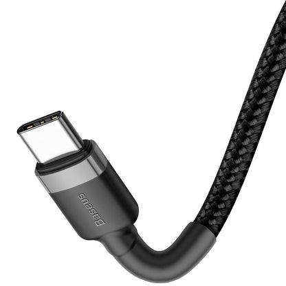 USB-C Data and Charging Cable - USB-C Baseus Cafule, 60W, 2m, Black CATKLF-HG1