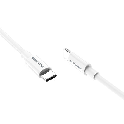 Data and Charging Cable USB-C - USB-C BLUE Power BBX44, 100W, 1m, White