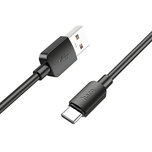 Data- en Oplaadkabel USB-A - USB-C HOCO X96, 27W, 1m, Zwart