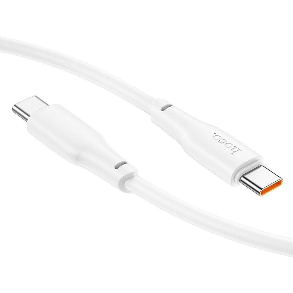 Data and Charging Cable USB-C - USB-C HOCO X93, 100W, 1m, White