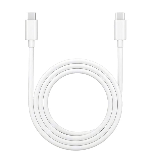 USB-C gegevens- en oplaadkabel - USB-C Oppo DL149, 65W, 1m, Wit