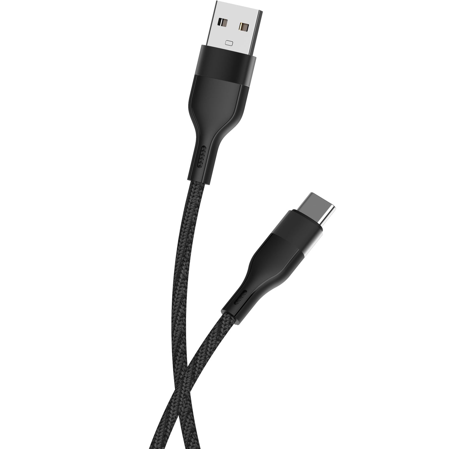 Data and Charging Cable USB-A - USB-C MaXlife MXUC-07, 20W, 1m, Black