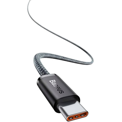 USB-C Data- en oplaadkabel - USB-C Baseus Dynamic Series, 100W, 2m, Grijs CALD000316 