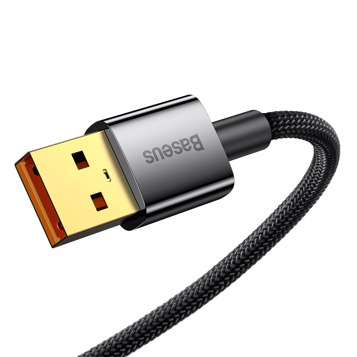 Data- en Oplaadkabel USB-A naar USB-C Baseus Explorer, 100W, 2m, Zwart CATS000301