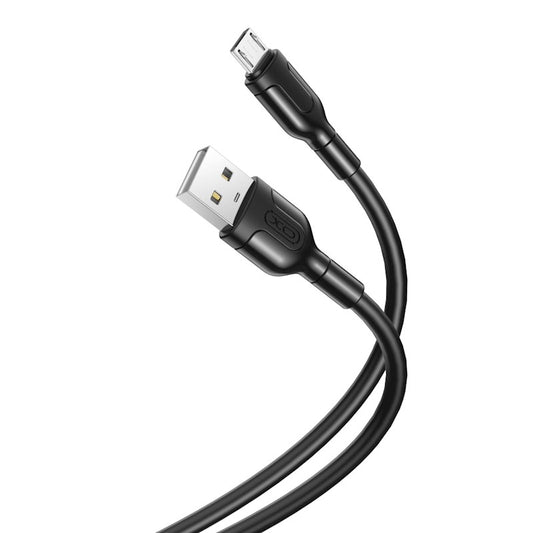 XO Design NB212 USB-A - microUSB Data and Charging Cable, 18W, 1m, Black