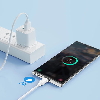 Data- en Oplaadkabel USB-A - USB-C Joyroom S-UC027A9, 20W, 1m, Zwart