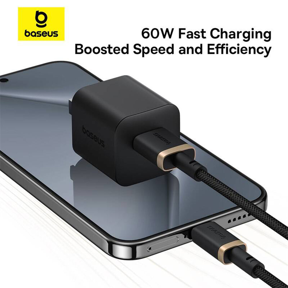 Data- en Oplaadkabel USB-A - USB-C Baseus Dura Series, 60W, 1m, Goud P10377802U01-00