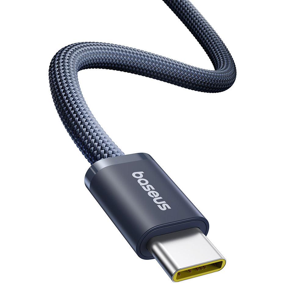 USB-C Data en Oplaadkabel - USB-C Baseus Dynamic 4 Series, 100W, 1m, Marineblauw P10381400121-00
