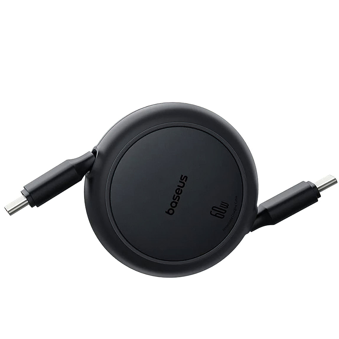 USB-C Data and Charging Cable - USB-C Baseus Free2Pull Mini Retractable, 60W, 1m, Black P10364500111-01