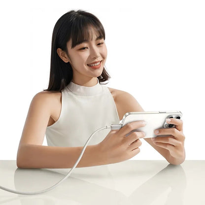 USB-C Data en Oplaadkabel - USB-C Baseus Titanium, 100W, 1m, Zilver P10378100G21-00