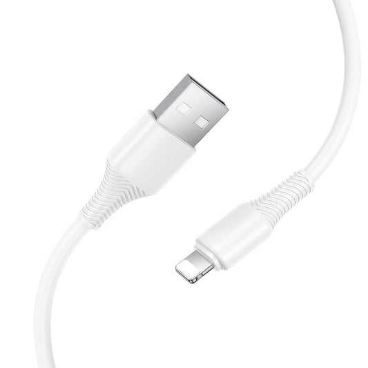 Data- en Oplaadkabel USB-A - Lightning HOCO X120, 18W, 1m, Wit