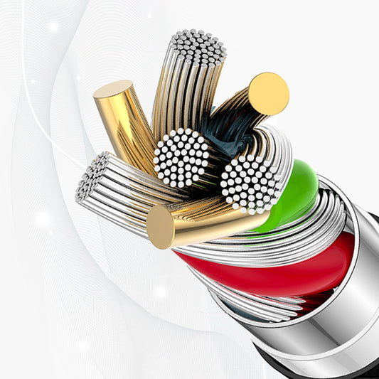 USB-C Data- en Oplaadkabel - USB-C Dudao L9C, 65W, 1m, Zwart