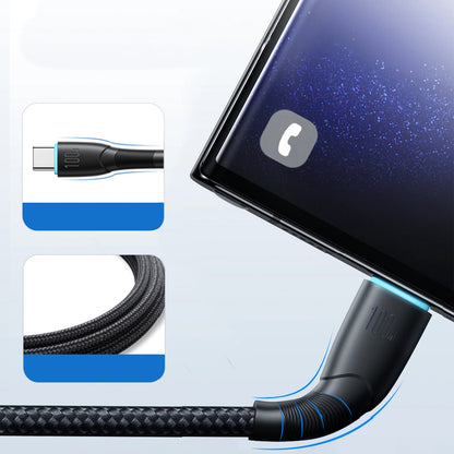 USB-A - USB-C Data- en Oplaadkabel Joyroom S-A32, 100W, 1m, Zwart