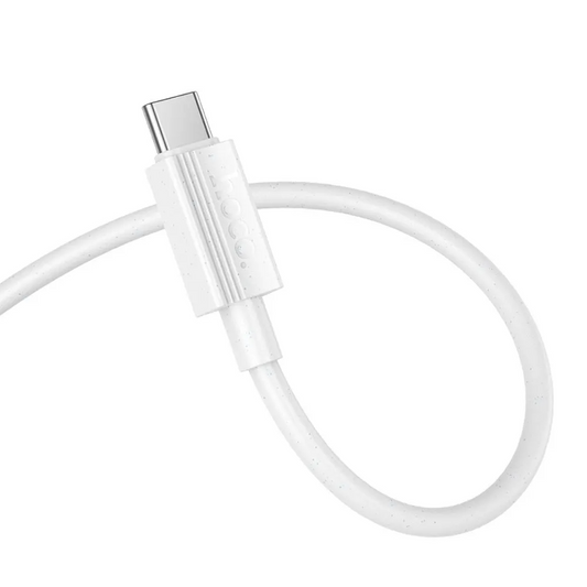 Data- en Oplaadkabel USB-A - USB-C HOCO X107, 18W, 1m, Wit