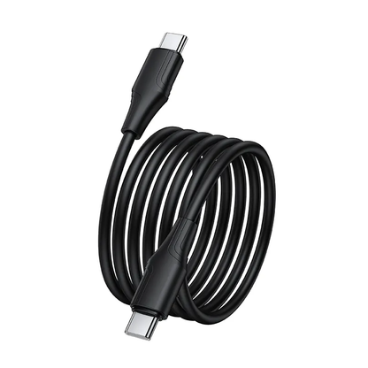 USB-C Data- en Oplaadkabel - USB-C HOCO X124, 60W, 1m, Zwart