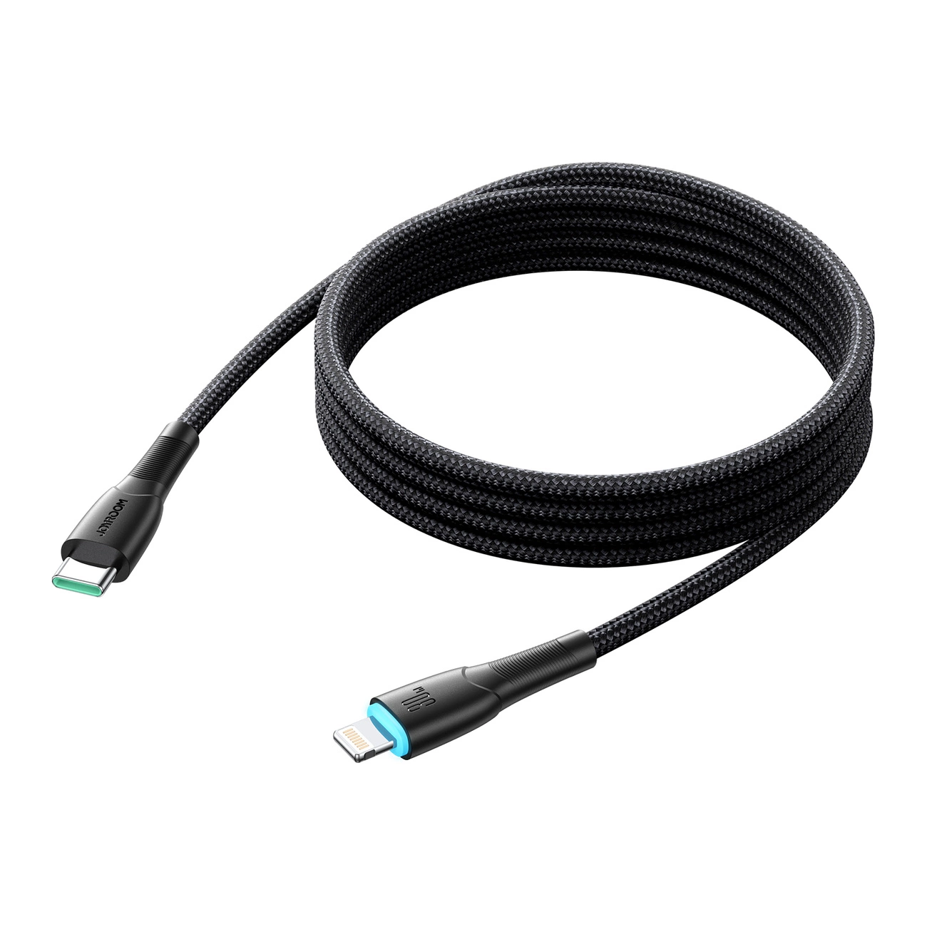 USB-C - Lightning Data en Oplaadkabel Joyroom S-A32, 30W, 1m, Zwart