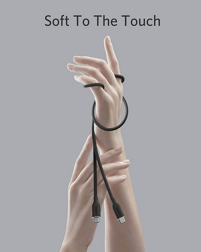 USB-C Data and Charging Cable - USB-C Anker PowerLine III, 100W, 0.9m, Black A8552H11