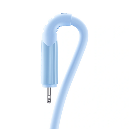 USB-C - Lightning Data- en Oplaadkabel Joyroom S-A59 Vibrant, 30W, 1.2m, Blauw