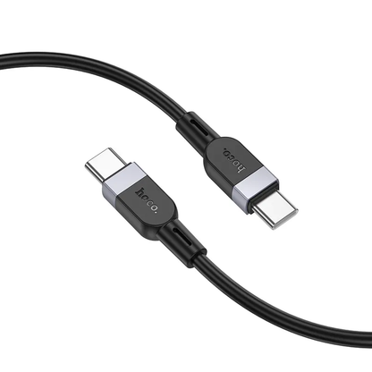 USB-C Data- en Oplaadkabel - USB-C HOCO X109, 60W, 3m, Zwart