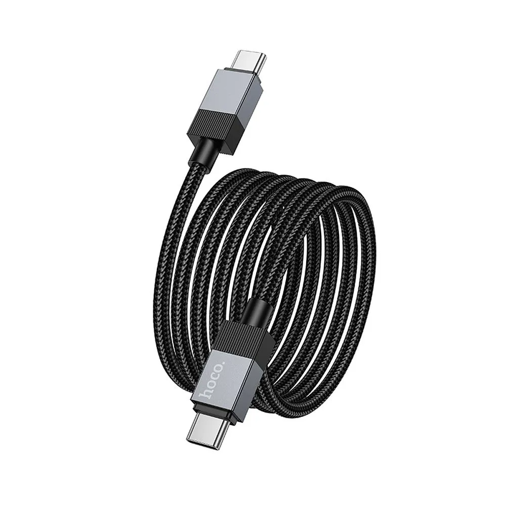 USB-C Data- en Oplaadkabel - USB-C HOCO X110, 60W, 1m, Zwart