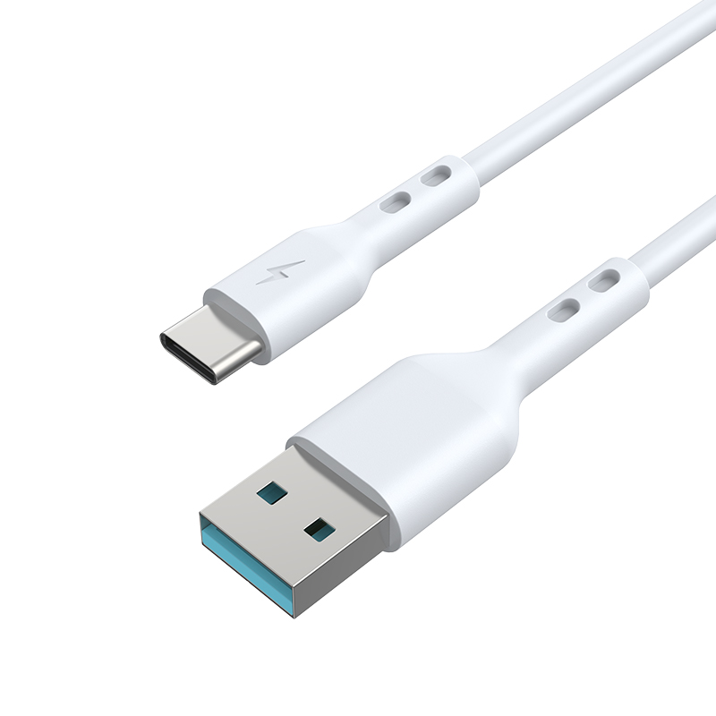 USB-A - USB-C Data- en Oplaadkabel BWOO BO-X172C-2M, 15W, 2m, Wit