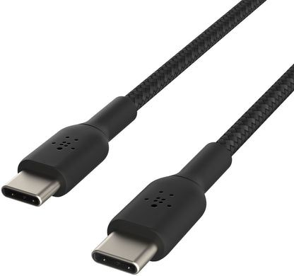 USB-C Data- en Oplaadkabel - USB-C Belkin BoostCharge Pro, 60W, 2m, Zwart CAB004bt2MBK