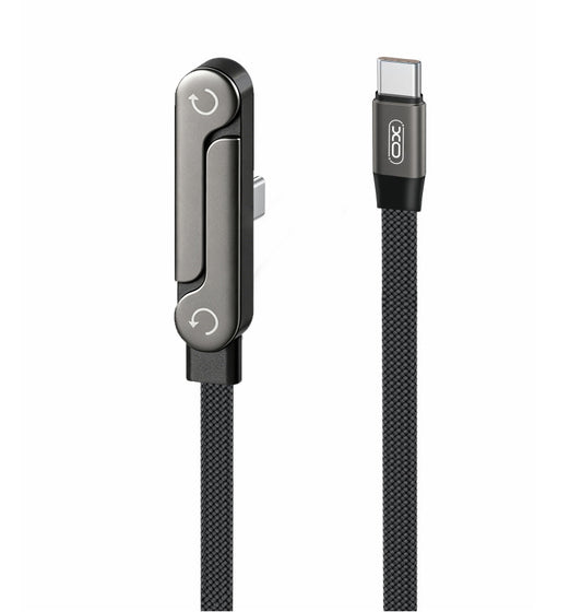 USB-C Data- en Oplaadkabel - USB-C XO Design NB-Q311, 240W, 1,5m, Zwart
