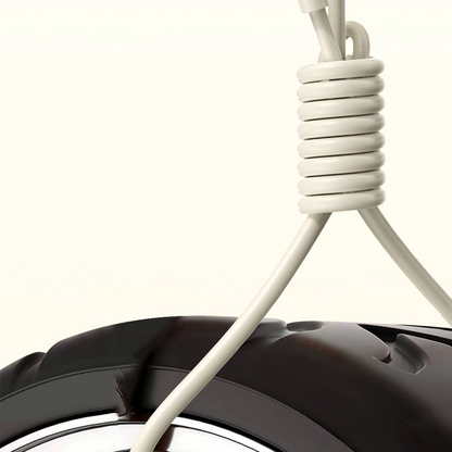 USB-A - Lightning Dudao L7SL Data- en Oplaadkabel, 18W, 1m, Beige