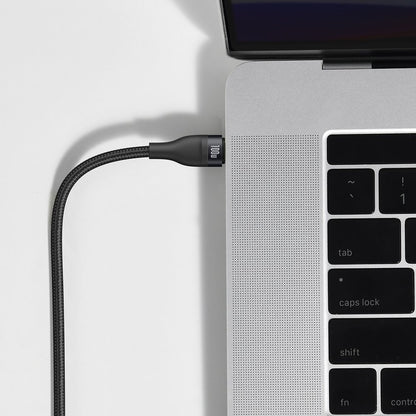 USB-C - Lightning / USB-C Baseus Flash Series 2in1 Data- en Oplaadkabel, 100W, 1.2m, Zwart CA1T2-F01