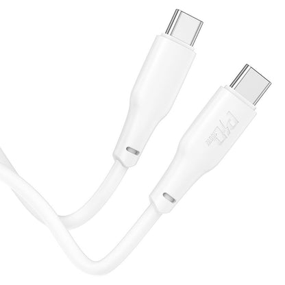 Data and Charging Cable USB-C - USB-C HOCO X93, 100W, 1m, White