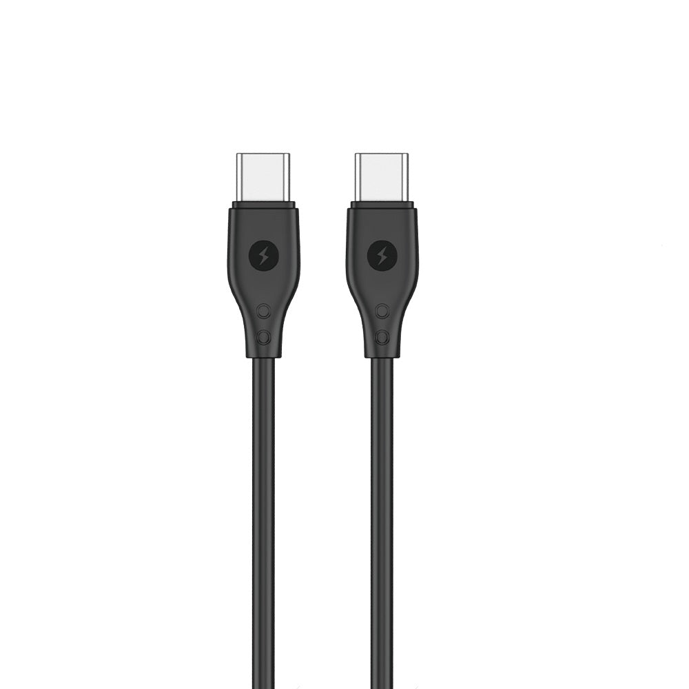 USB-C data- en oplaadkabel - USB-C WiWu Wi-C002, 67W, 1m, Zwart 