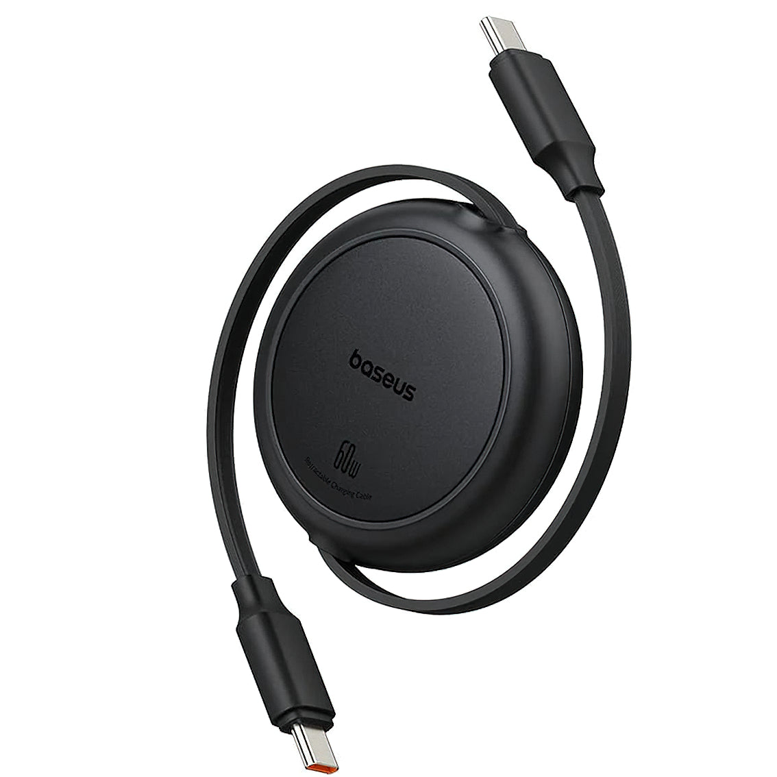 USB-C Data and Charging Cable - USB-C Baseus Free2Pull Mini Retractable, 60W, 1m, Black P10364500111-01