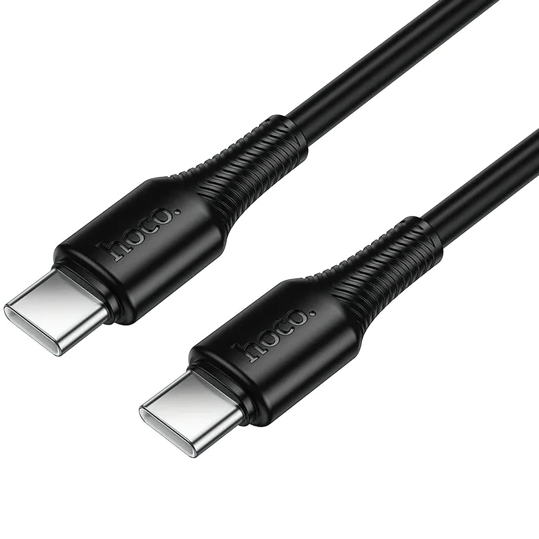 USB-C Data- en Oplaadkabel - USB-C HOCO X120, 60W, 1m, Zwart
