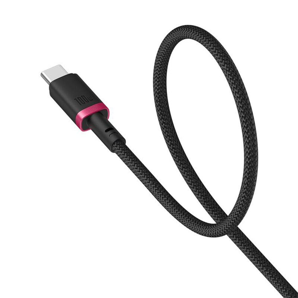 USB-C Data en Oplaadkabel - USB-C Baseus Dura Series, 100W, 1m, Rood P10377803U01-01